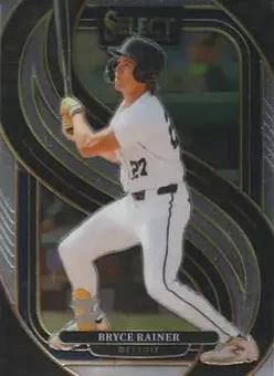 2025 Panini Select #126 - Bryce Rainer - Detroit Tigers