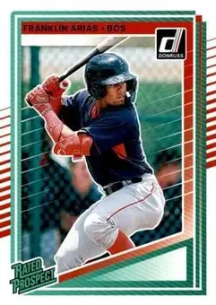 2025 Donruss #175 - Franklin Arias - Boston Red Sox