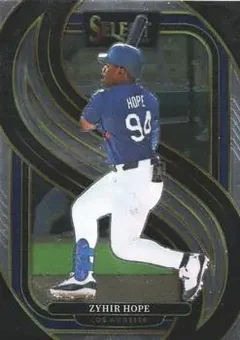 2025 Panini Select #186 - Zyhir Hope - Los Angeles Dodgers