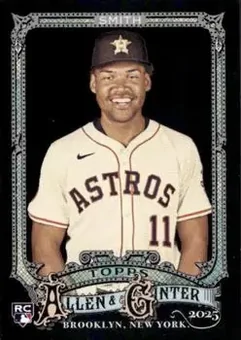 2025 Topps Allen & Ginter X #189 - Cam Smith - Houston Astros
