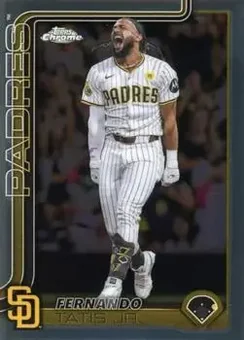 2025 Topps Chrome #159 - Fernando Tatis Jr. - San Diego Padres