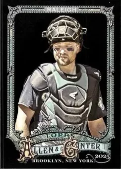 2025 Topps Allen & Ginter X #227 - Cal Raleigh - Seattle Mariners
