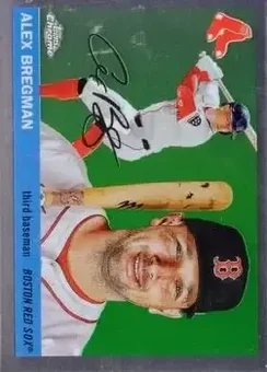 2025 Topps Chrome Platinum #196 - Alex Bregman - Boston Red Sox