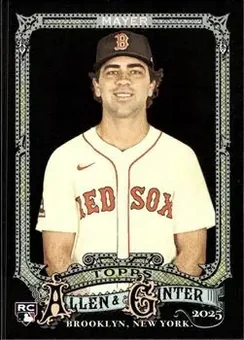 2025 Topps Allen & Ginter X #245 - Marcelo Mayer - Boston Red Sox