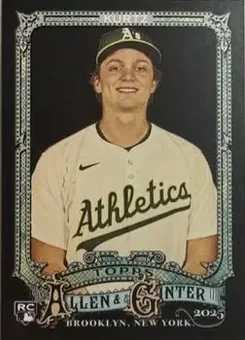 2025 Topps Allen & Ginter X #296 - Nick Kurtz - Athletics