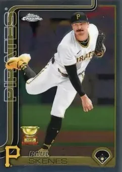 2025 Topps Chrome #300 - Paul Skenes - Pittsburgh Pirates