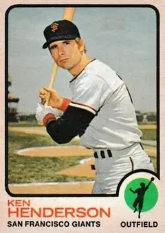 1973 O-Pee-Chee #101 - Ken Henderson - San Francisco Giants