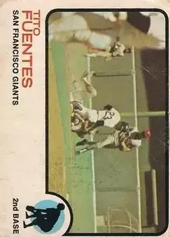 1973 O-Pee-Chee #236 - Tito Fuentes - San Francisco Giants