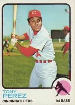 1973 Topps #275 - Tony Pérez - Cincinnati Reds