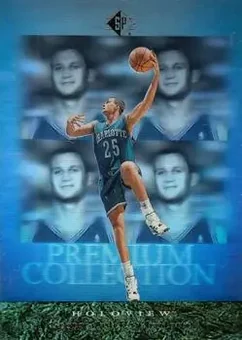 1995-96 SP - Premium Collection Holoview #4 - Jiri Zidek - Charlotte Hornets
