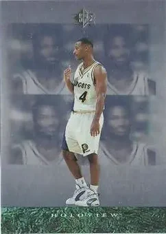 1995-96 SP - Premium Collection Holoview #15 - Travis Best - Indiana Pacers