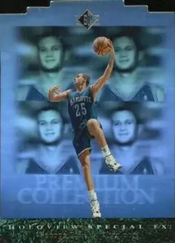 1995-96 SP - Premium Collection Holoview Special F/X #4 - Jiri Zidek - Charlotte Hornets