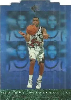 1995-96 SP feature card
