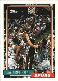 1996-97 Topps Stars - Reprints #39 - David Robinson - San Antonio Spurs