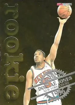 1996-97 Hoops - Rookies #13 - Dontae' Jones - New York Knicks