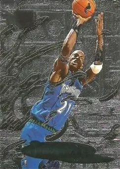 1996-97 Metal - Precious Metal #224 - Kevin Garnett - Minnesota Timberwolves