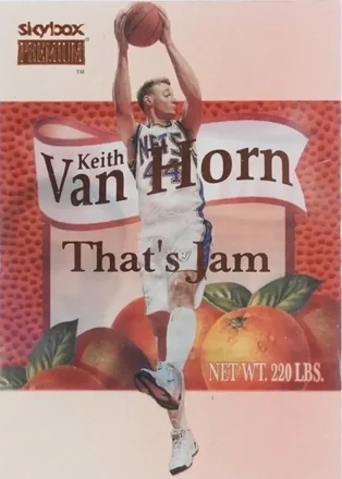 1998-99 SkyBox Premium - That's Jam #11 TJ - Keith Van Horn - New Jersey Nets