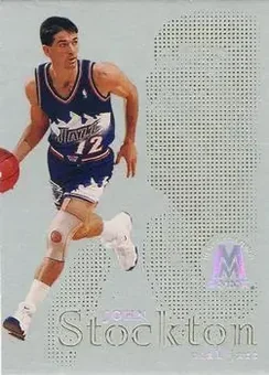 1998-99 SkyBox Molten Metal - Fusion #11F - John Stockton - Utah Jazz
