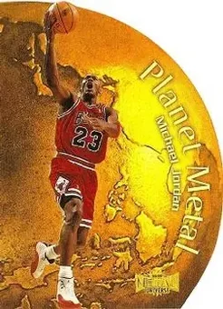 1998-99 Metal Universe #1 PM Planet Metal Michael Jordan