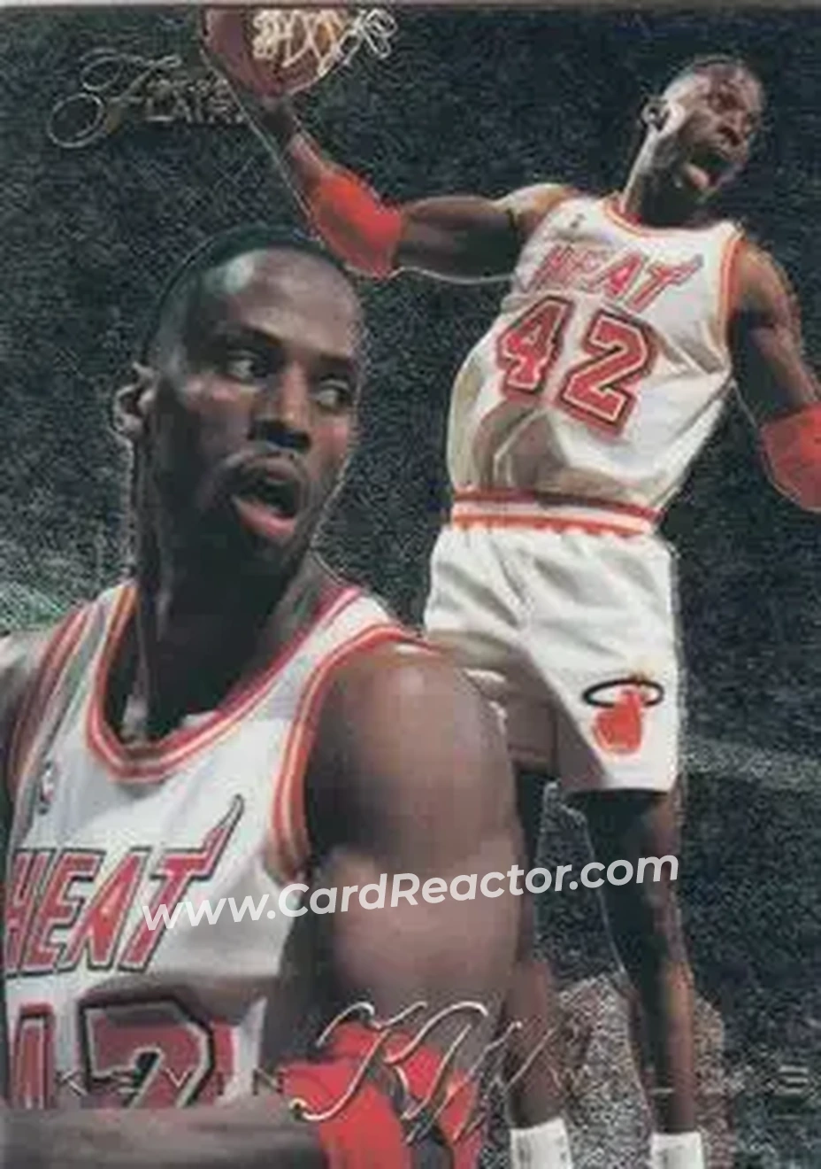 1995-96 Flair #73 - Kevin Willis - Miami Heat - Front