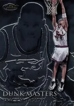 1999-00 Finest - Dunk Masters #DM7 - Tracy McGrady - Toronto Raptors
