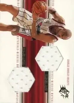 1999-00 SPx - Winning Materials #WM10 - Charles Barkley - Houston Rockets