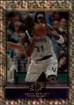 1999-00 SPx - Masters #M10 - Kevin Garnett - Minnesota Timberwolves