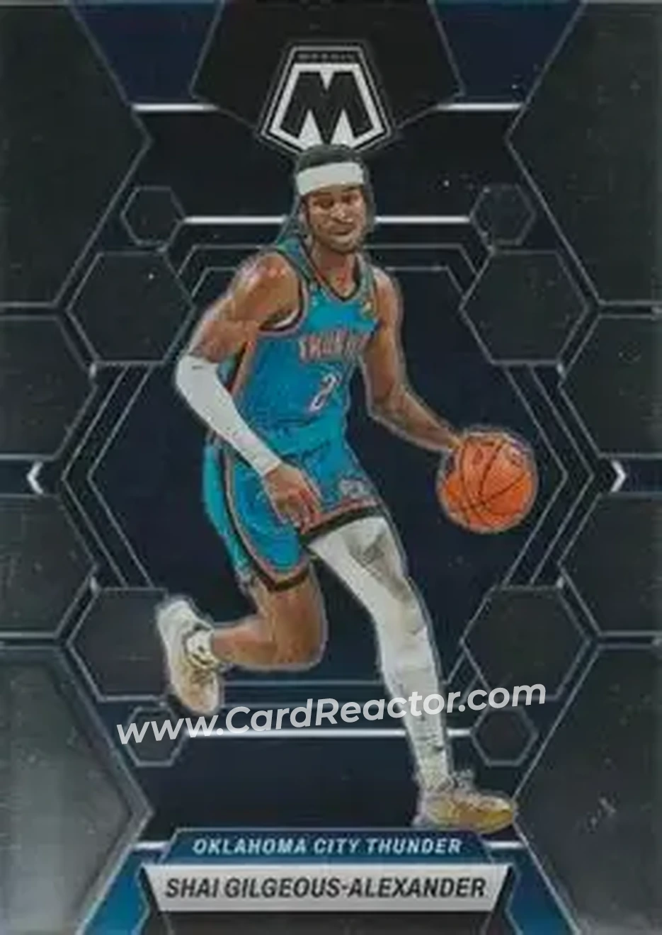 2022-23 Panini Mosaic #4 - Shai Gilgeous-Alexander - Oklahoma City Thunder