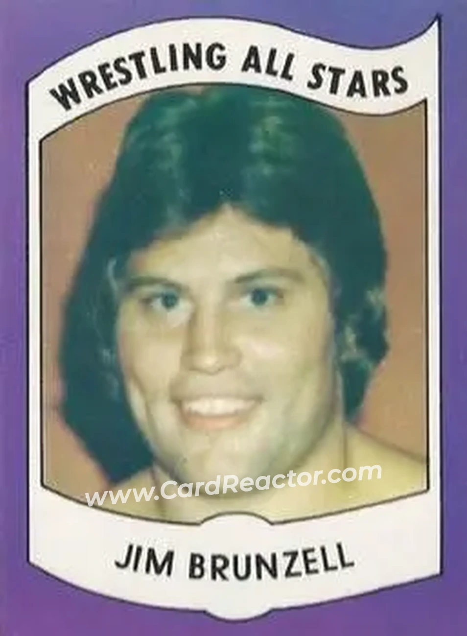 1982 Wrestling All Stars Series B #5 - Jim Brunzell