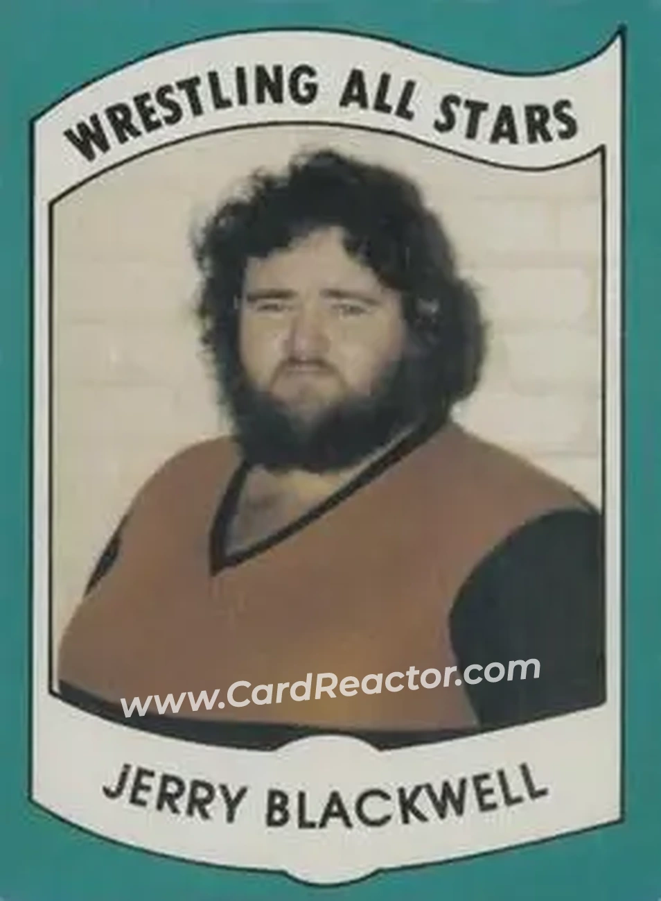 1982 Wrestling All Stars Series B #17 - Jerry Blackwell