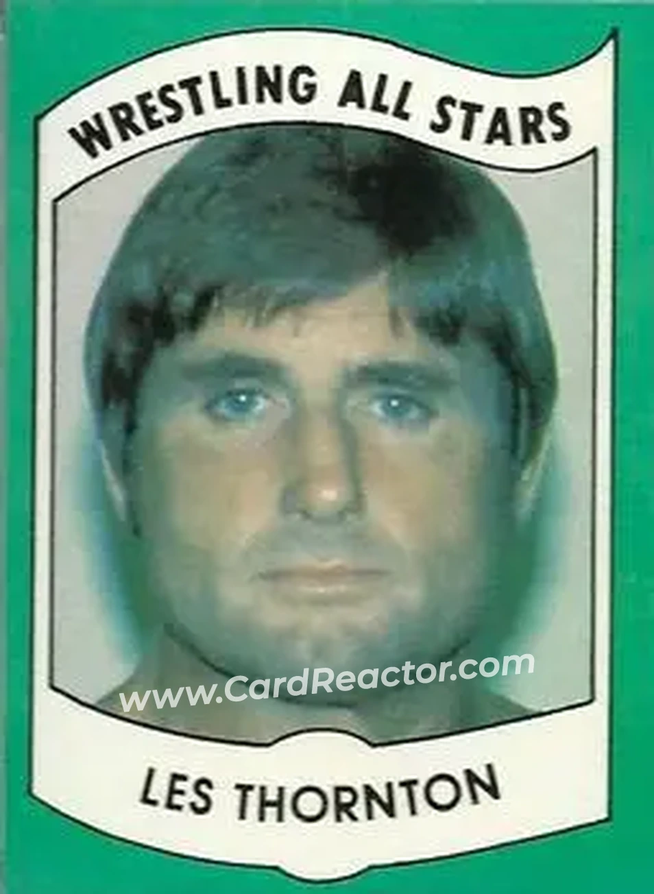 1982 Wrestling All Stars Series B #18 - Les Thornton