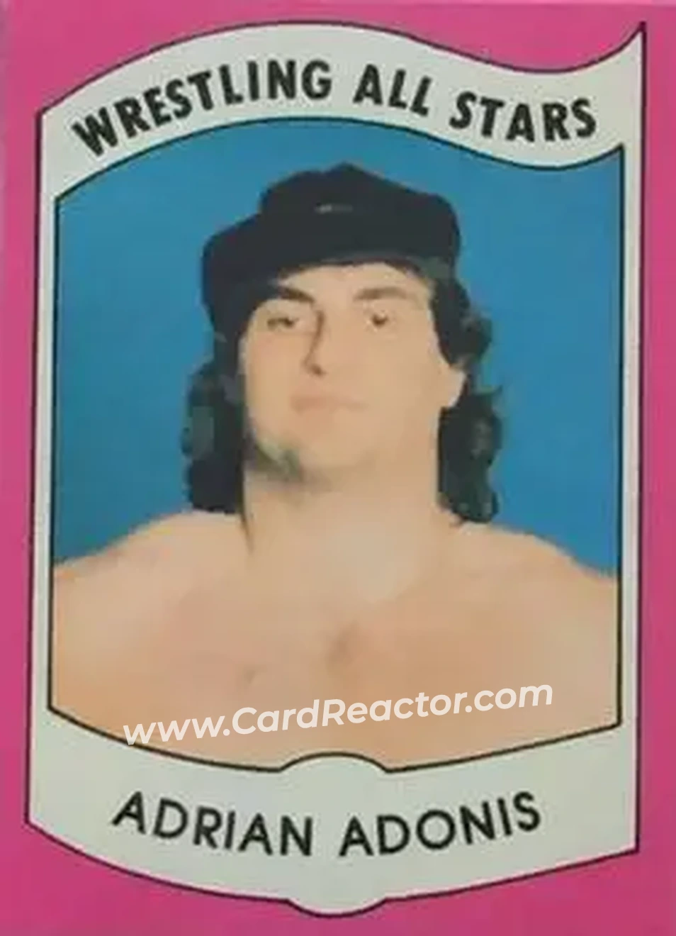 1982 Wrestling All Stars Series B #19 - Adrian Adonis