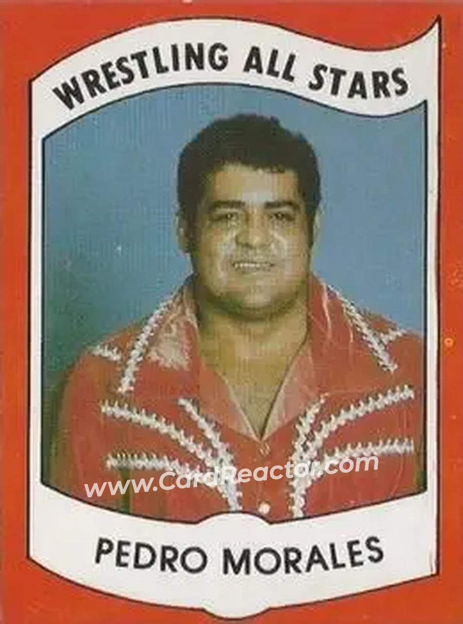 1982 Wrestling All Stars Series A #14 - Pedro Morales
