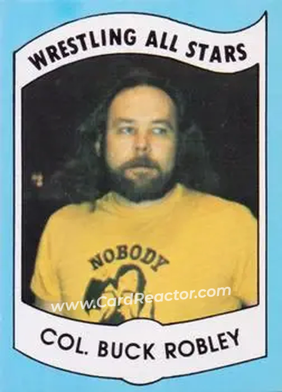 1982 Wrestling All Stars Series B #27 - Col. Buck Robley