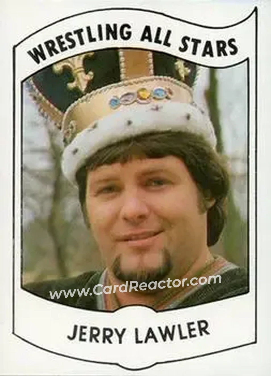 1982 Wrestling All Stars Series A #34 - Jerry Lawler