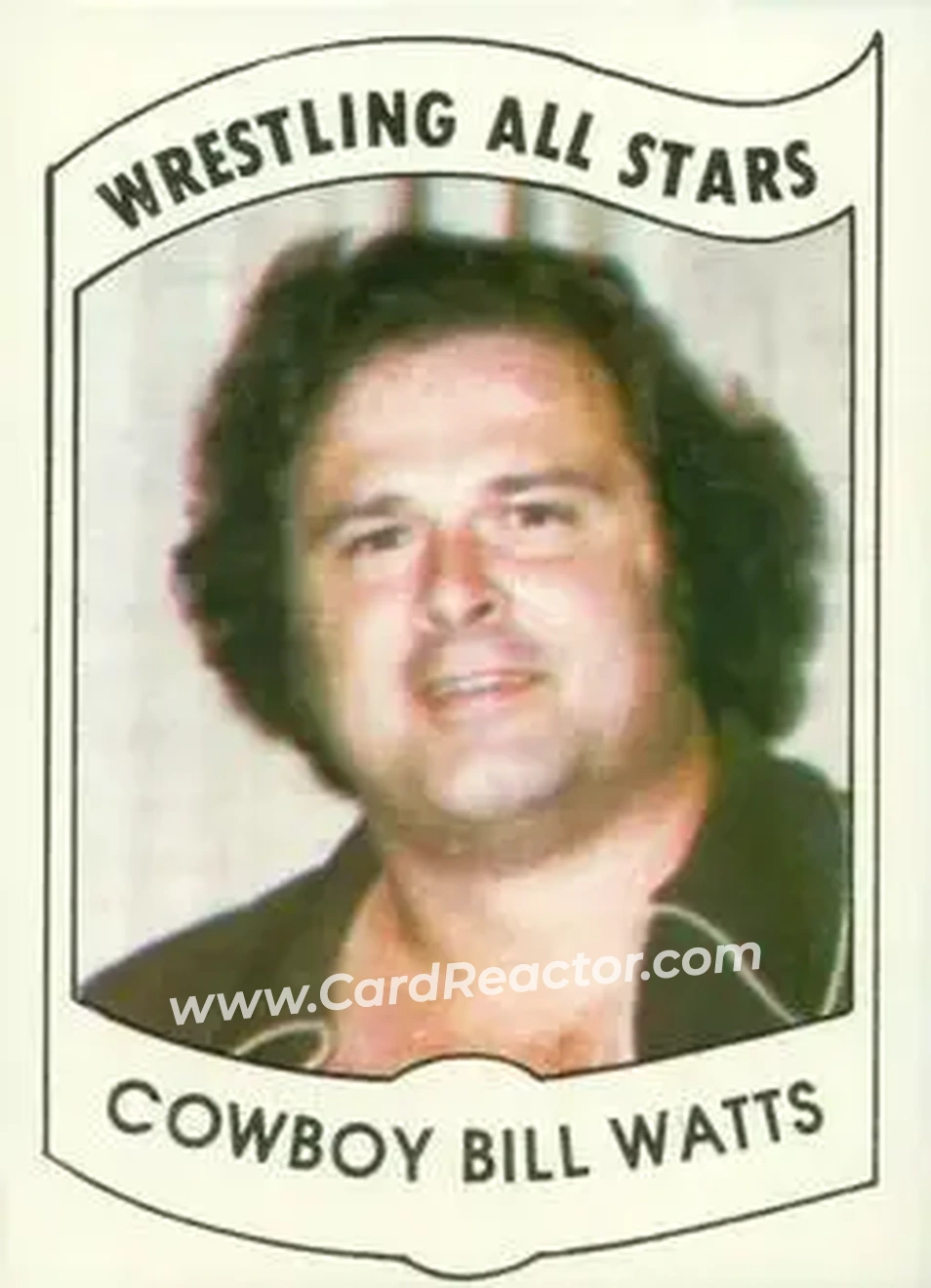 1982 Wrestling All Stars Series A #35 - Cowboy Bill Watts