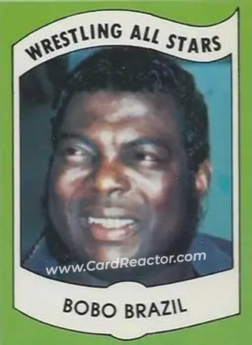 1982 Wrestling All Stars Series B #32 - Bobo Brazil