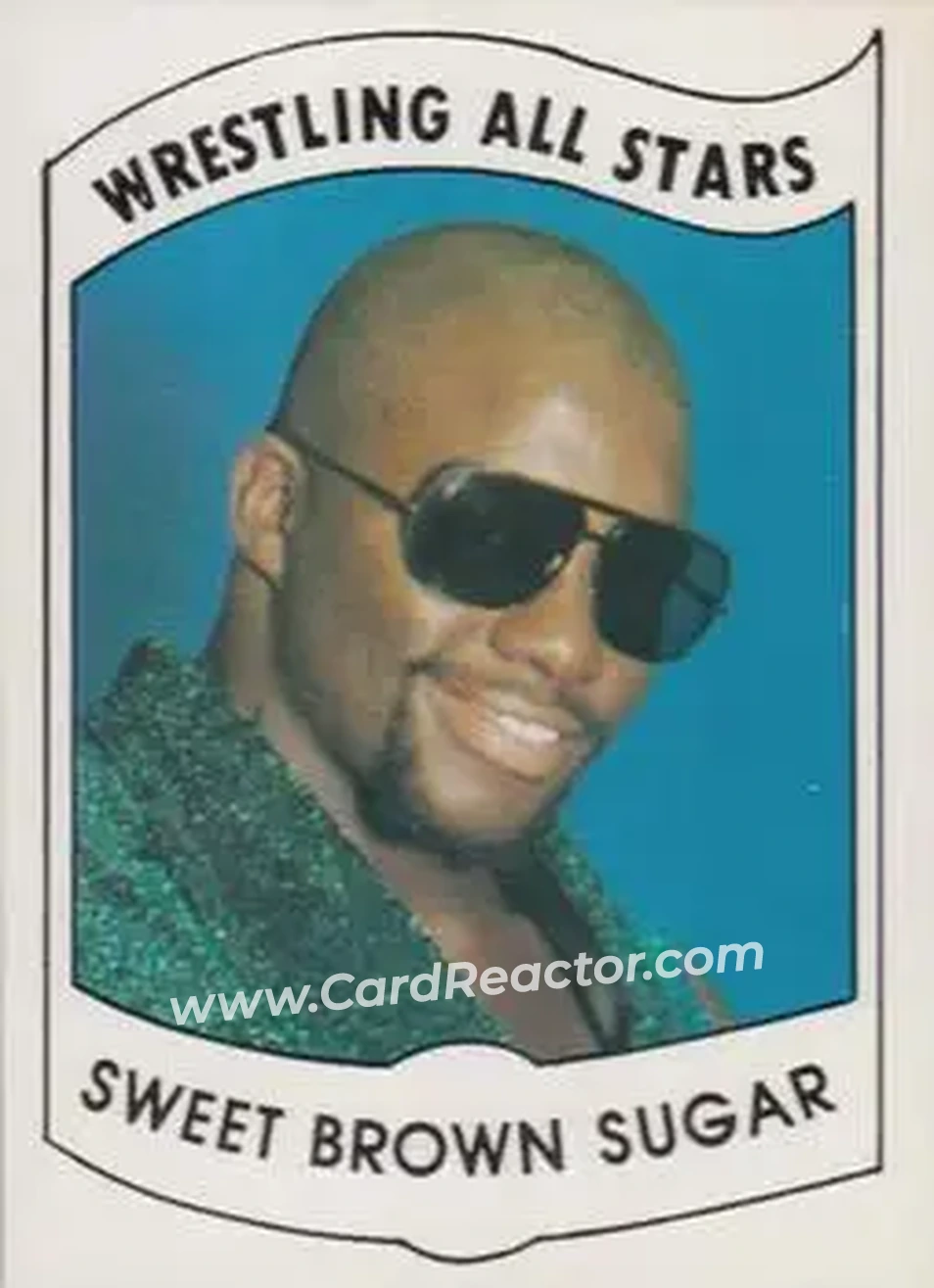 1982 Wrestling All Stars Series B #35 - Sweet Brown Sugar