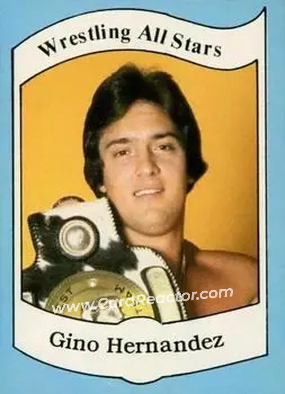 1983 Wrestling All Stars Series A #8 - Gino Hernandez