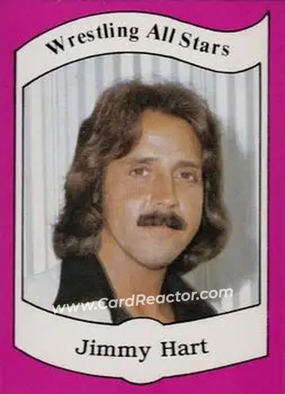 1983 Wrestling All Stars Series A #13 - Jimmy "Mouth of the South" Hart