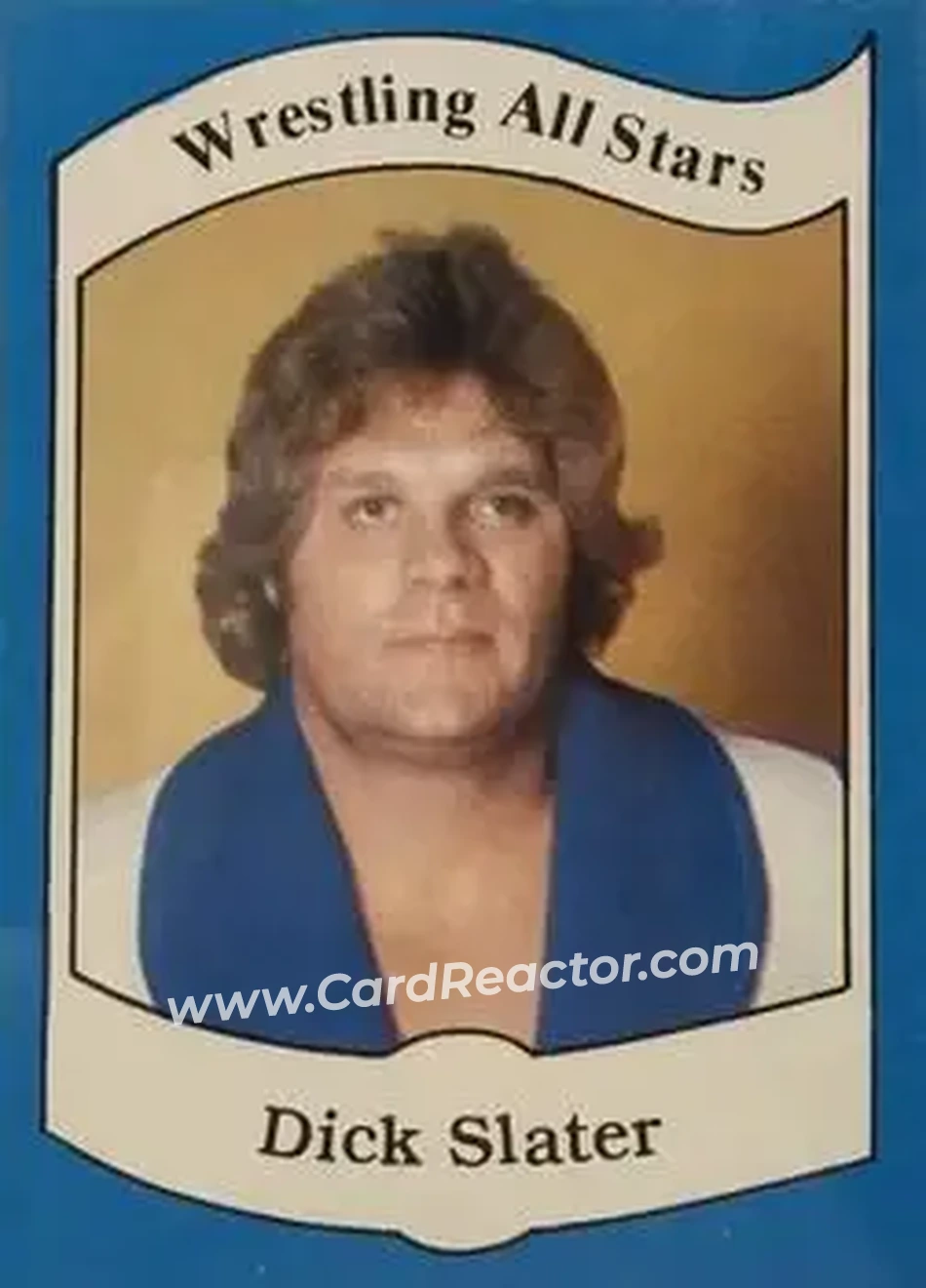 1983 Wrestling All Stars Series A #28 - Dick Slater