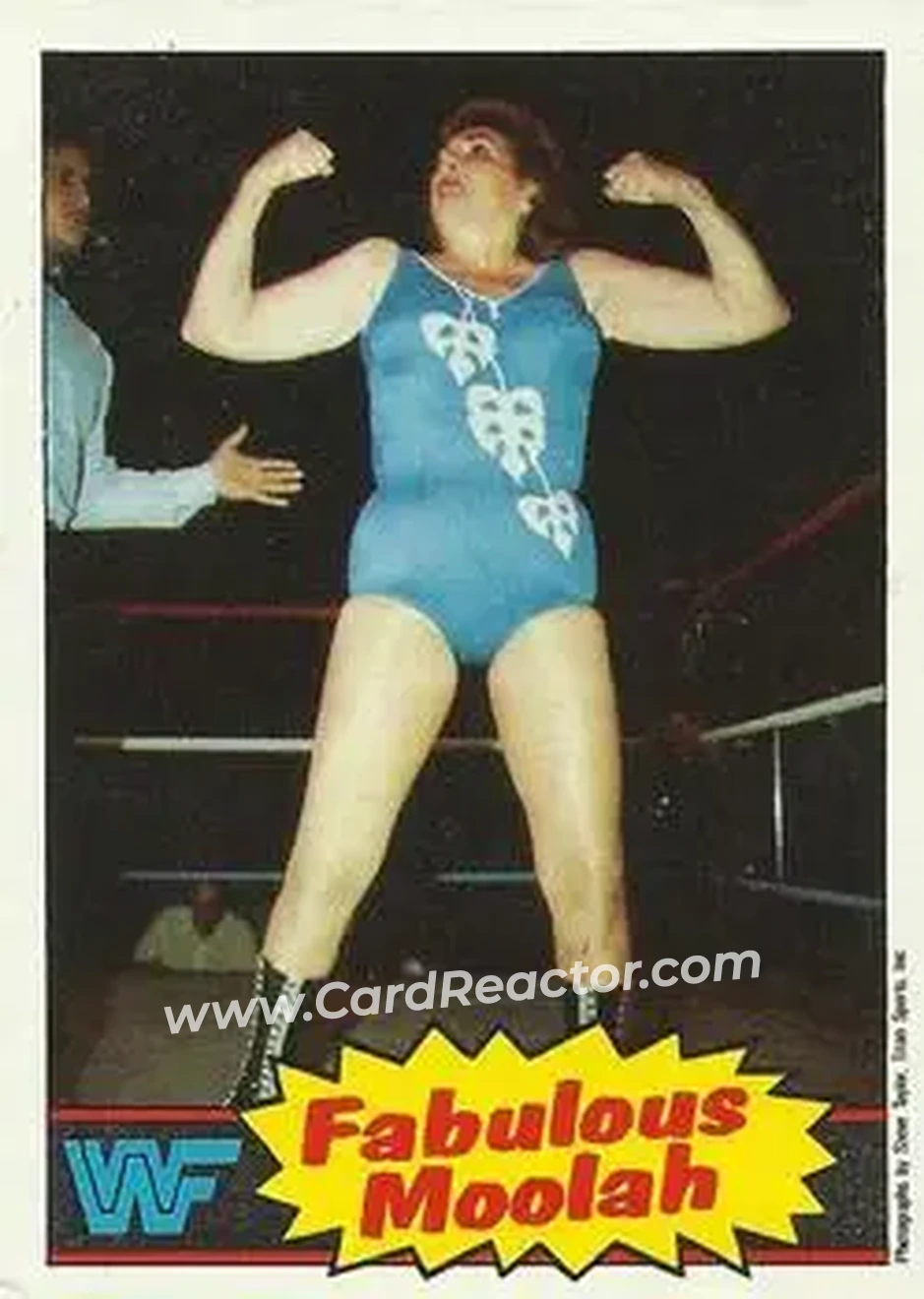 1985 Topps WWF Pro Wrestling Stars #13 - The Fabulous Moolah