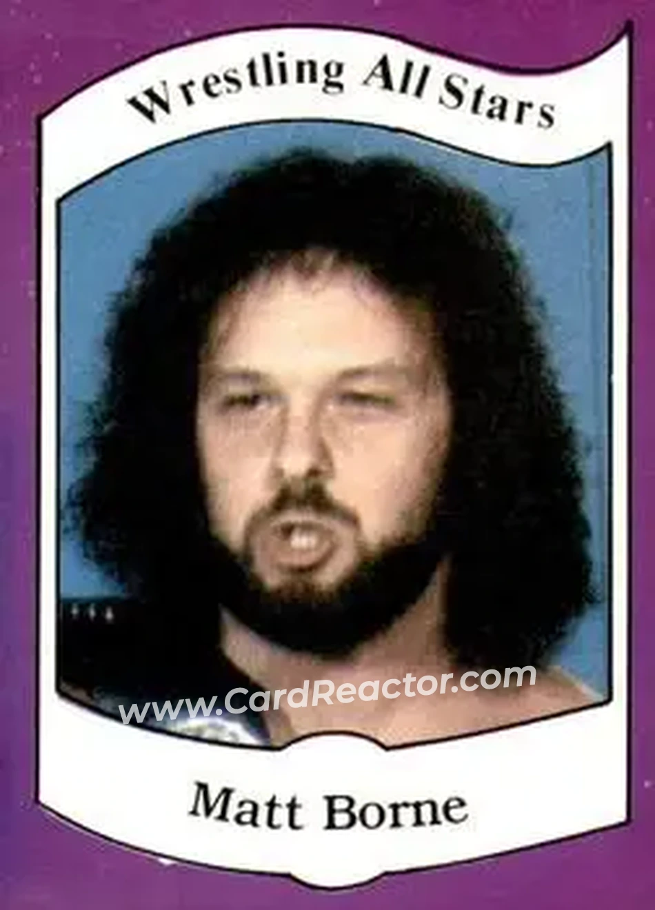 1983 Wrestling All Stars Series A #36 - Matt Borne