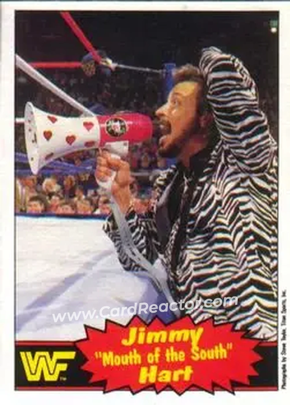 1985 O-Pee-Chee WWF Pro Wrestling Stars Series 2 #41 - Jimmy "Mouth of the South" Hart