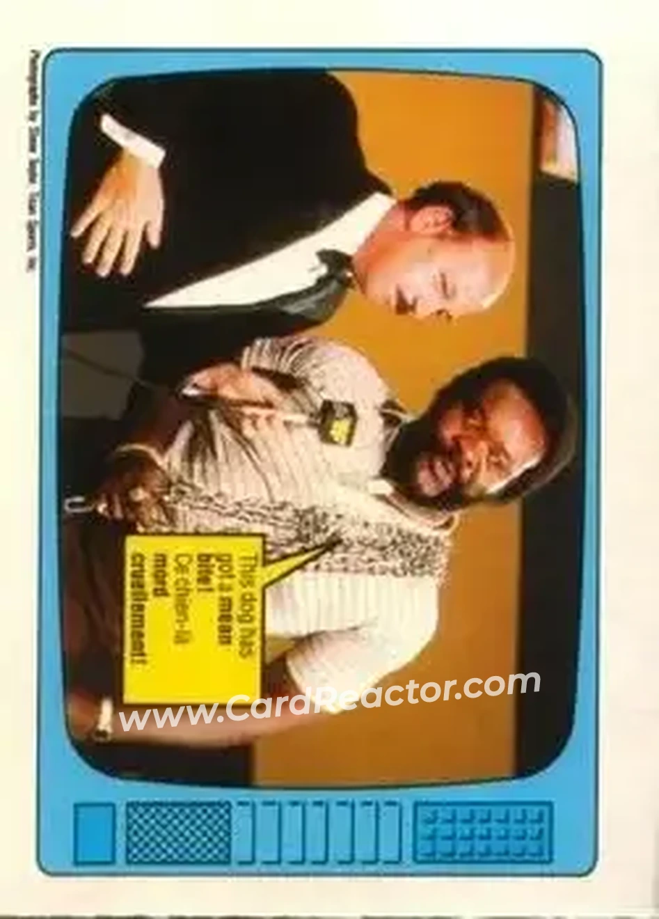 1985 O-Pee-Chee WWF Pro Wrestling Stars #58 - The Junkyard Dog
