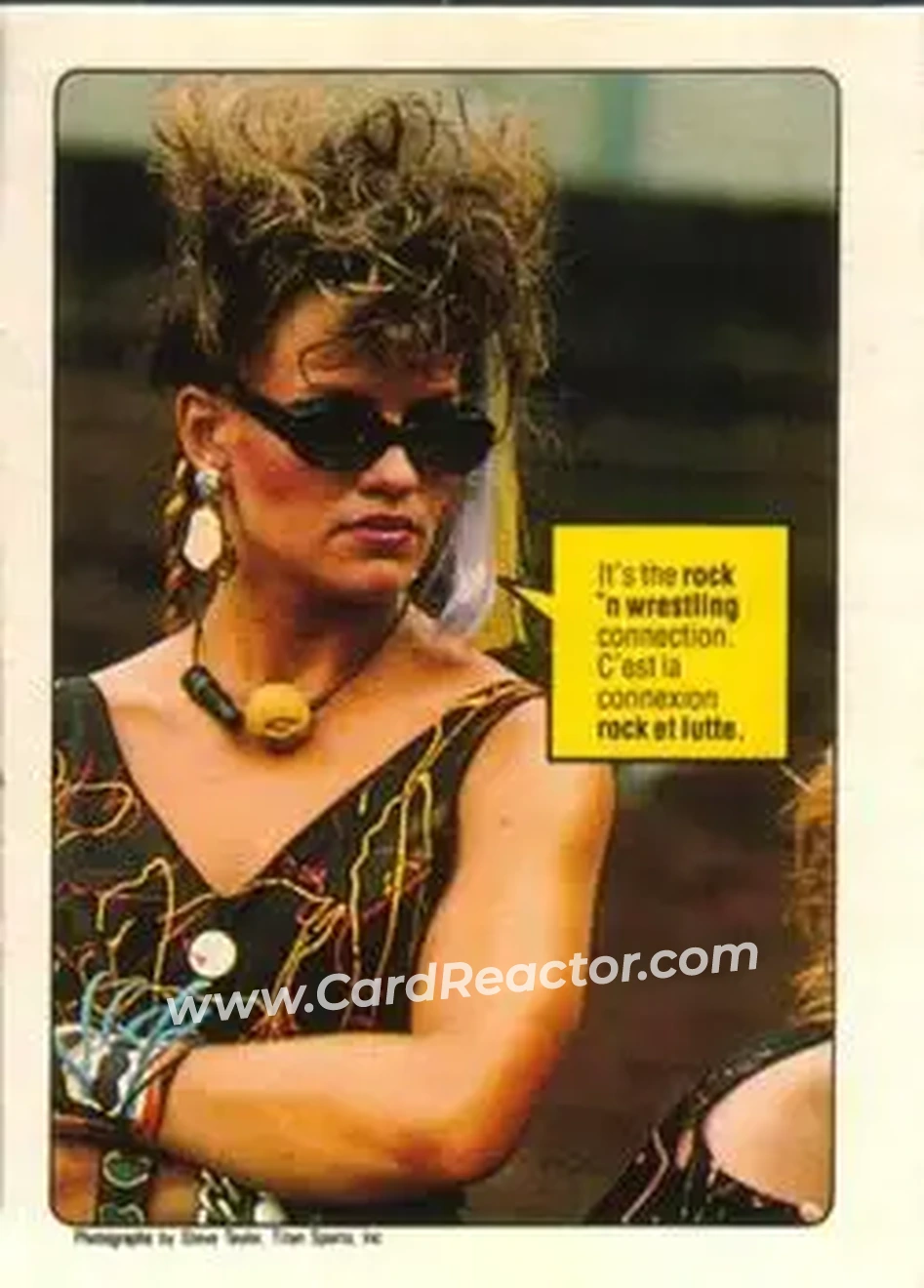1985 O-Pee-Chee WWF Pro Wrestling Stars #64 - Wendi Richter