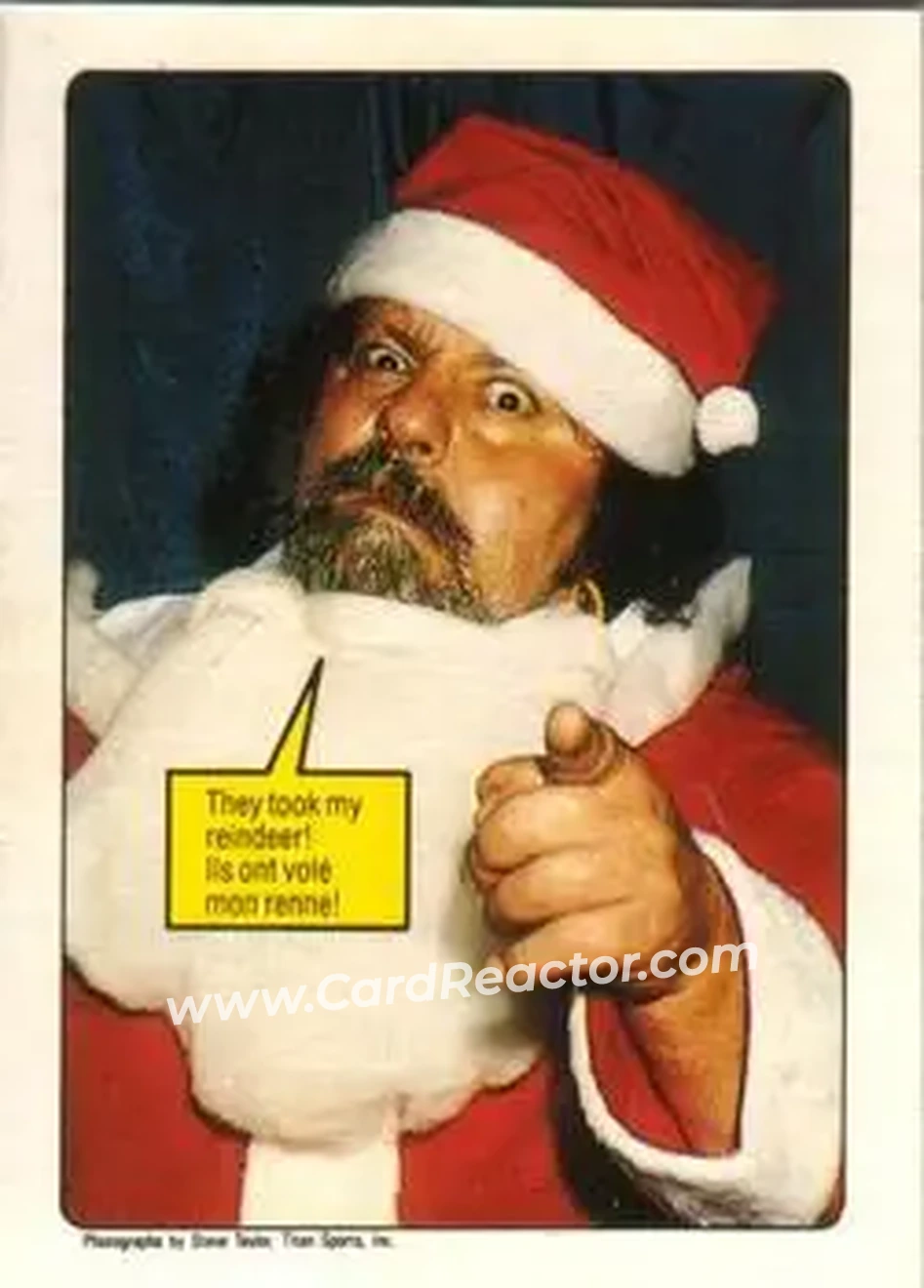 1985 O-Pee-Chee WWF Pro Wrestling Stars #66 - Captain Lou Albano