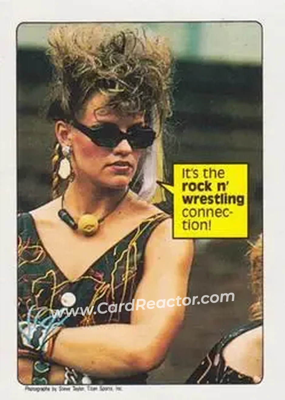1985 Topps WWF Pro Wrestling Stars #64 - Wendi Richter