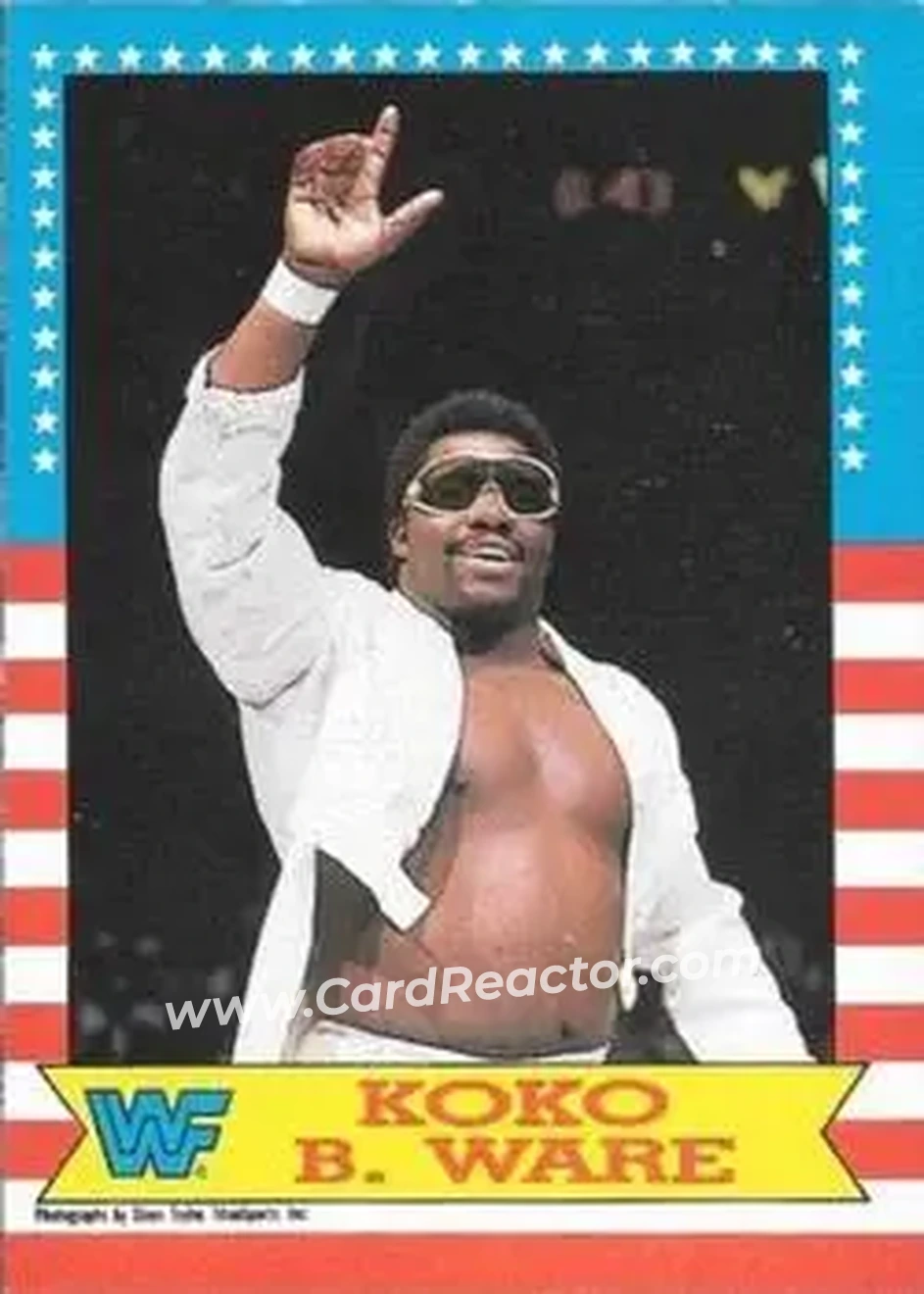 1987 O-Pee-Chee WWF #5 - Koko B. Ware