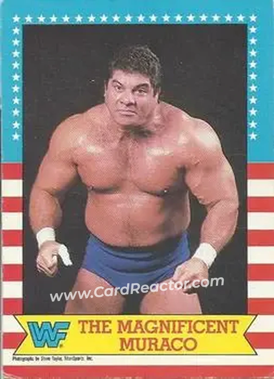 1987 O-Pee-Chee WWF #16 - The Magnificant Muraco